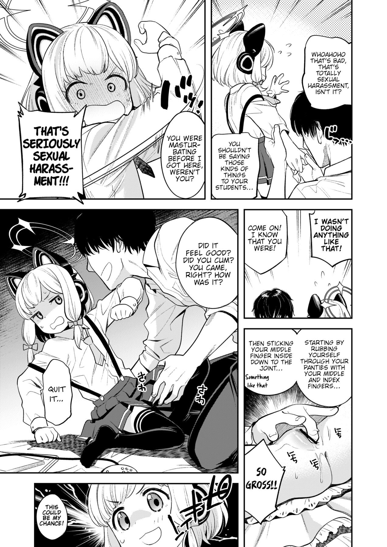 Hentai Manga Comic-Kivotos Sexual Activity Diary -Momoi--Read-8